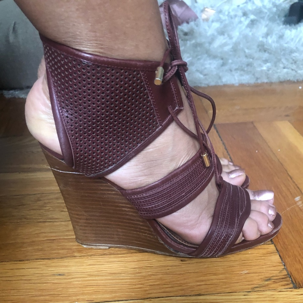 Derek Lam Brooklyn wedge sandals